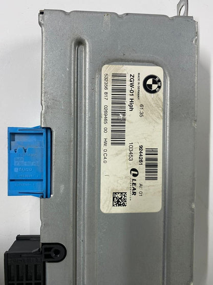 2011-2016 BMW 535i, 550i, 640i, and 740i CENTRAL GATEWAY CONTROL MODULE 9244261