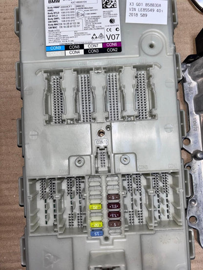 BMW G01 X3 B58B30A VIN LE85549 40i 2018 ENGINE CONTROL UNIT SET + KEY - 9485817