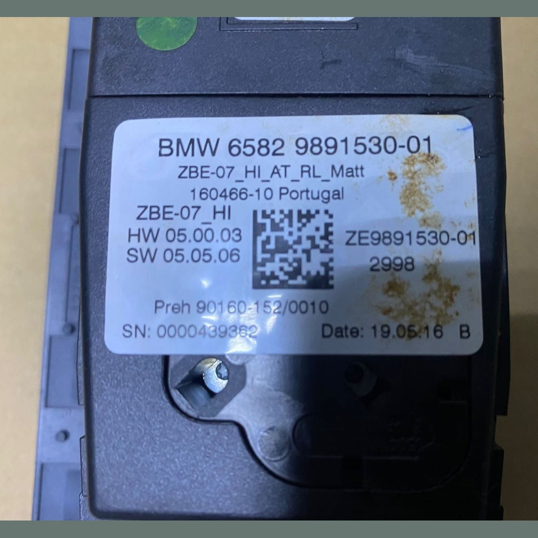 BMW Idrive Controller 9891530 3 Series G20 Genuine OEM iDrive controller RHD