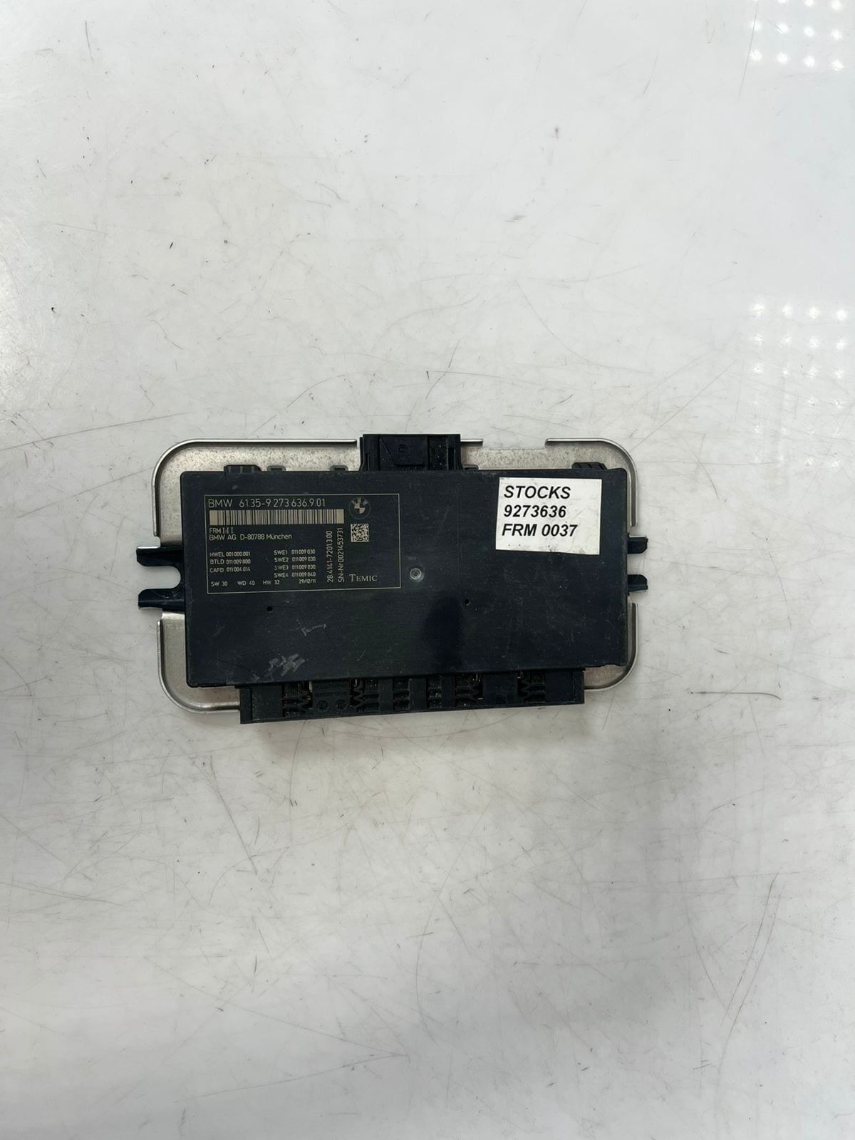 2011-2017 BMW 5, 6, 7 SERIES F25 X3 F26 X4 Footwell Module 9273636 OEM