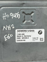 Load image into Gallery viewer, 2007-2010 BMW X5 N52 E60 Engine Control Module BCM + CAS3 + 1 KEY  7583468