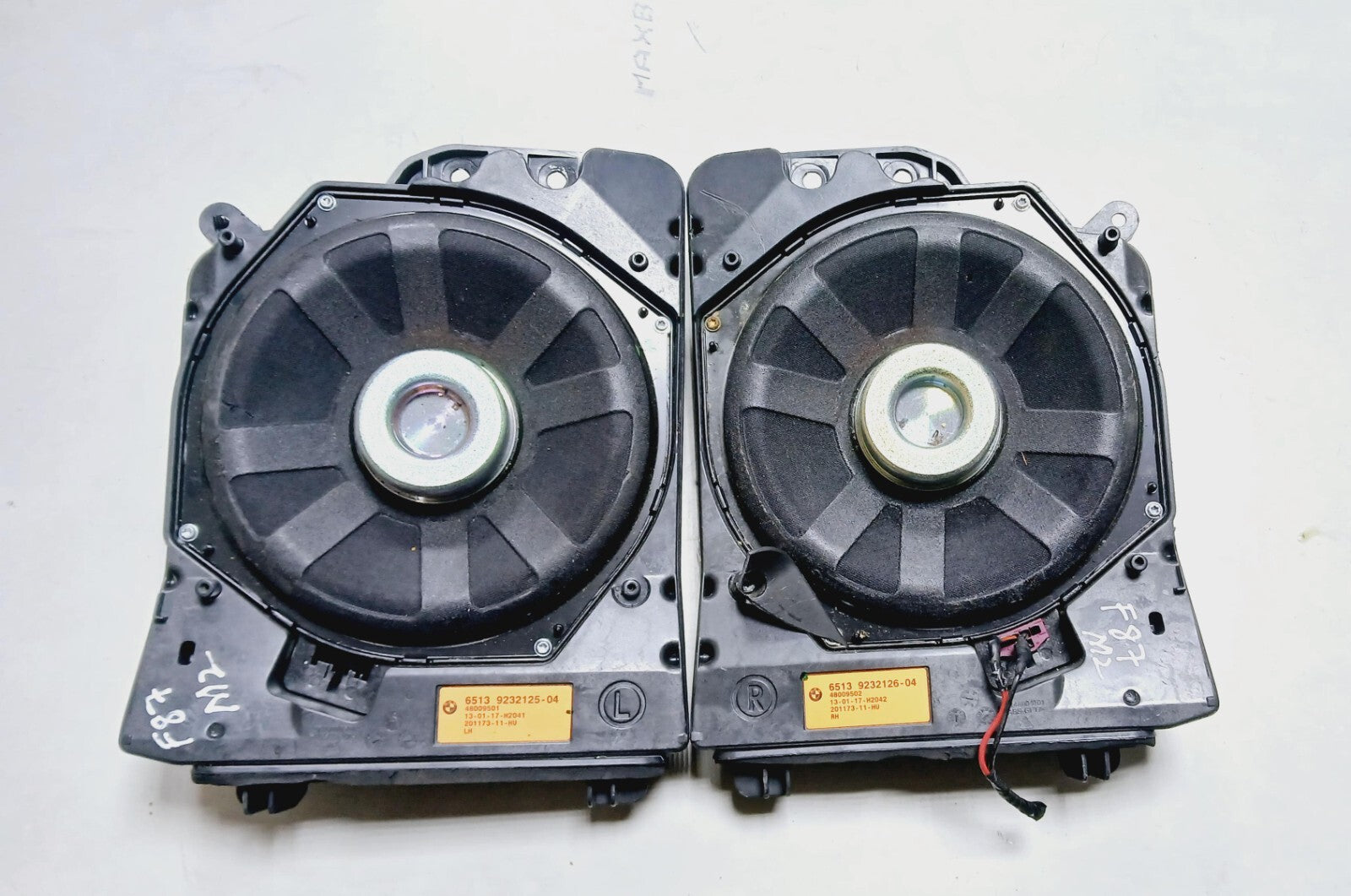 ✅ 14-20 OEM BMW F22 F87 F23 M2 M240 Sub Subwoofers Audio Speaker HARMAN KARDON
