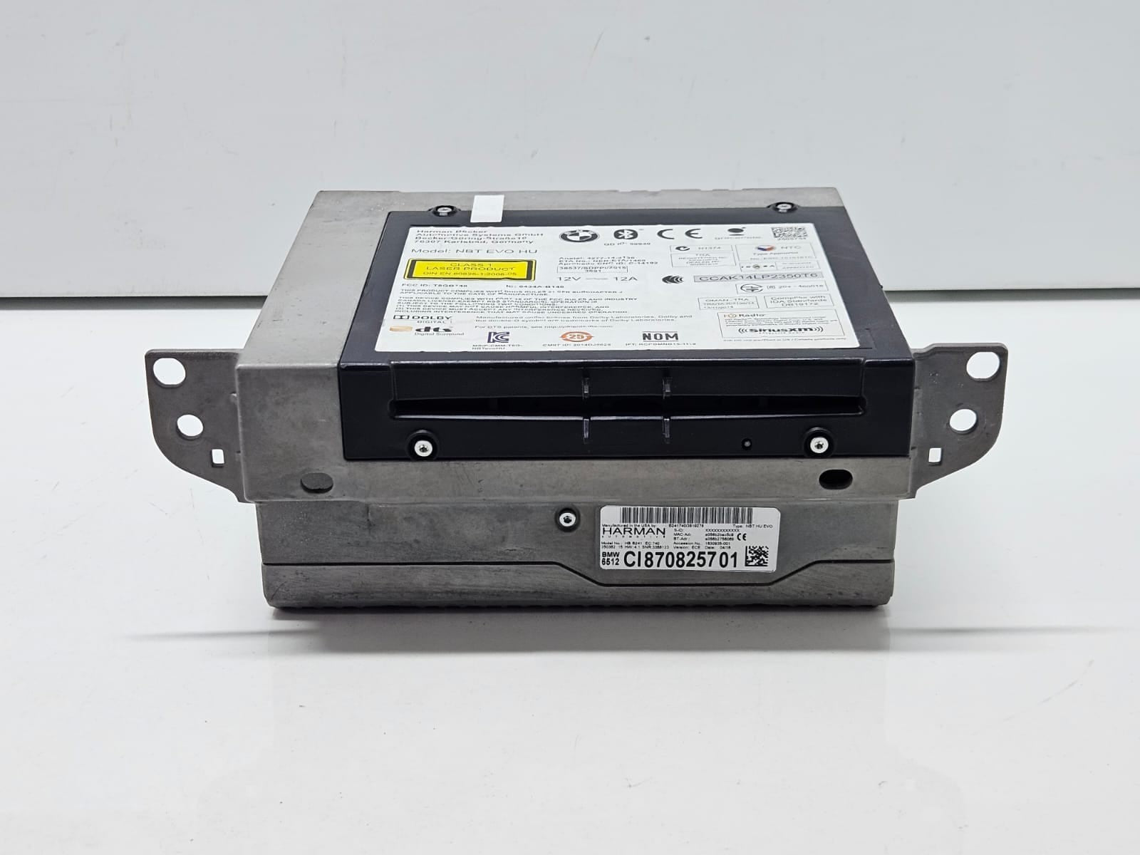 8708257-2013-2018 BMW X5 X4 F26 RHD Head Unit Navigation Audio Radio OEM