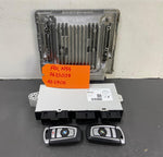 قم بتحميل الصورة إلى عارض الصور، OEM BMW F01 N54 ENGINE CONTROL UNIT ECU SET DME MSD87.2 7633038 USED