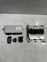 BMW X3 20iX F25 2011-17 N20 ENGINE CONTROL UNIT ECU KIT DME+CAS4+1KEY 7649122