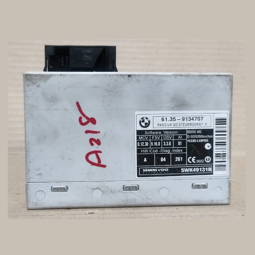 BMW E60 M5 E61 E70 E64 E63 KEYLESS GO PASSIVE CONTROL MODULE- 9134707