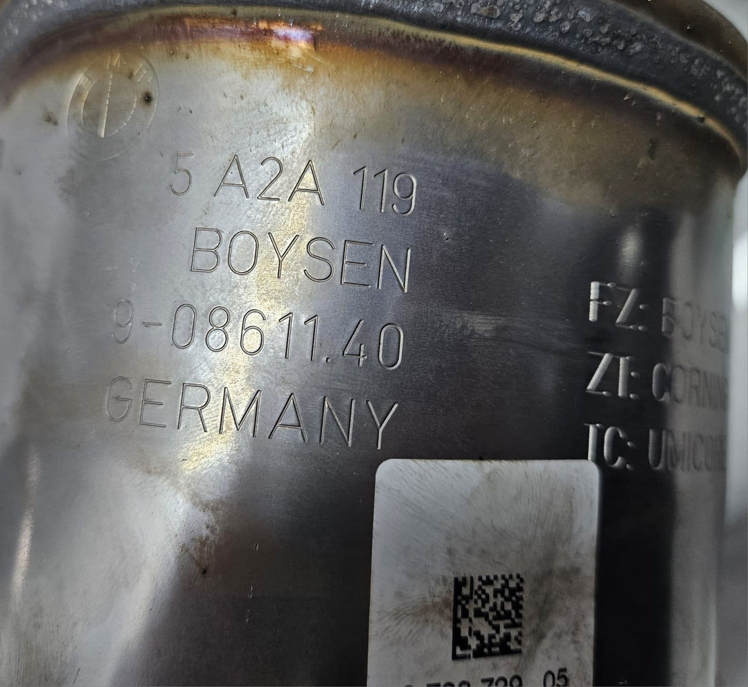 2018-26 BMW X5 X6 X7 XM (LCI, V8 Hybrid) 4.4L V8 S68 Catalytic Converter 5A2A119