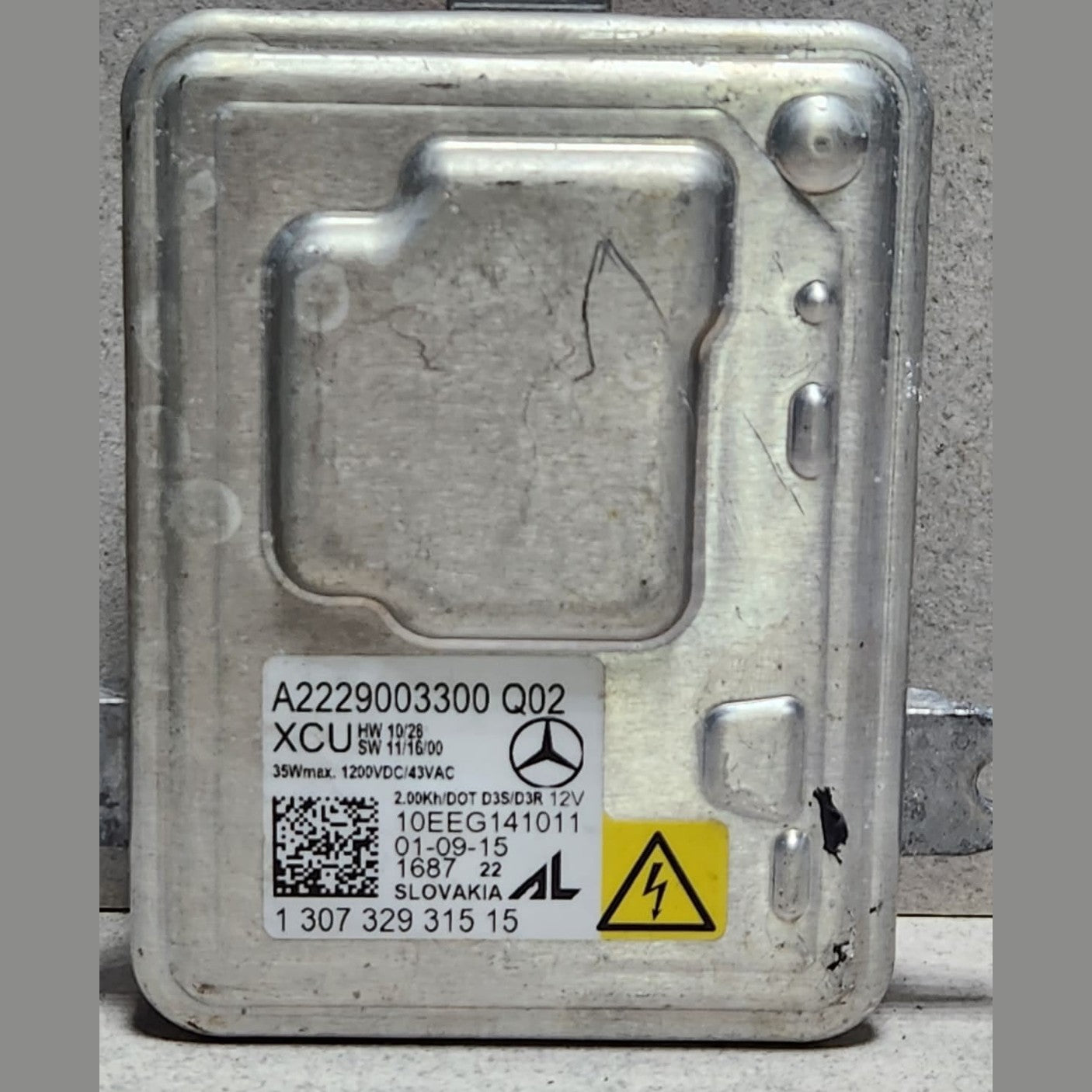 2014-2016 Mercedes-Benz CLA250 Xenon Headlight Ballast A2229003300