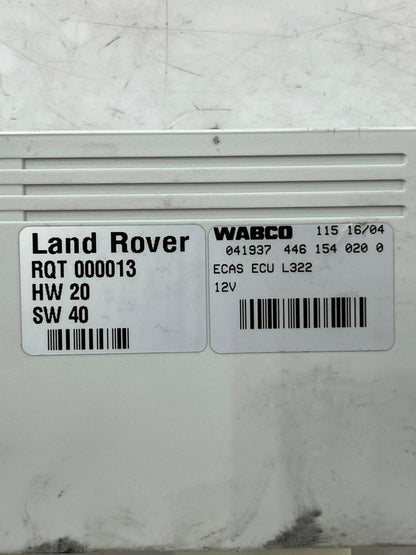 2003-2009  L322 Land Rover Range Rover Air Suspension Control Module RQT000013