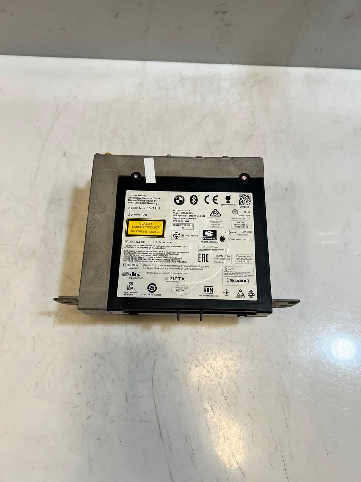 BMW X3 G30 G31 F20 F21 F30 F31 HARMAN NBT EVO HU Navigation Head Unit 9877375
