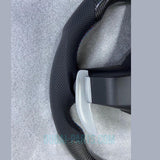 Carbon Fiber Steering Wheel FOR BMW F30 F32 Series MSport With Paddle Shifts LED