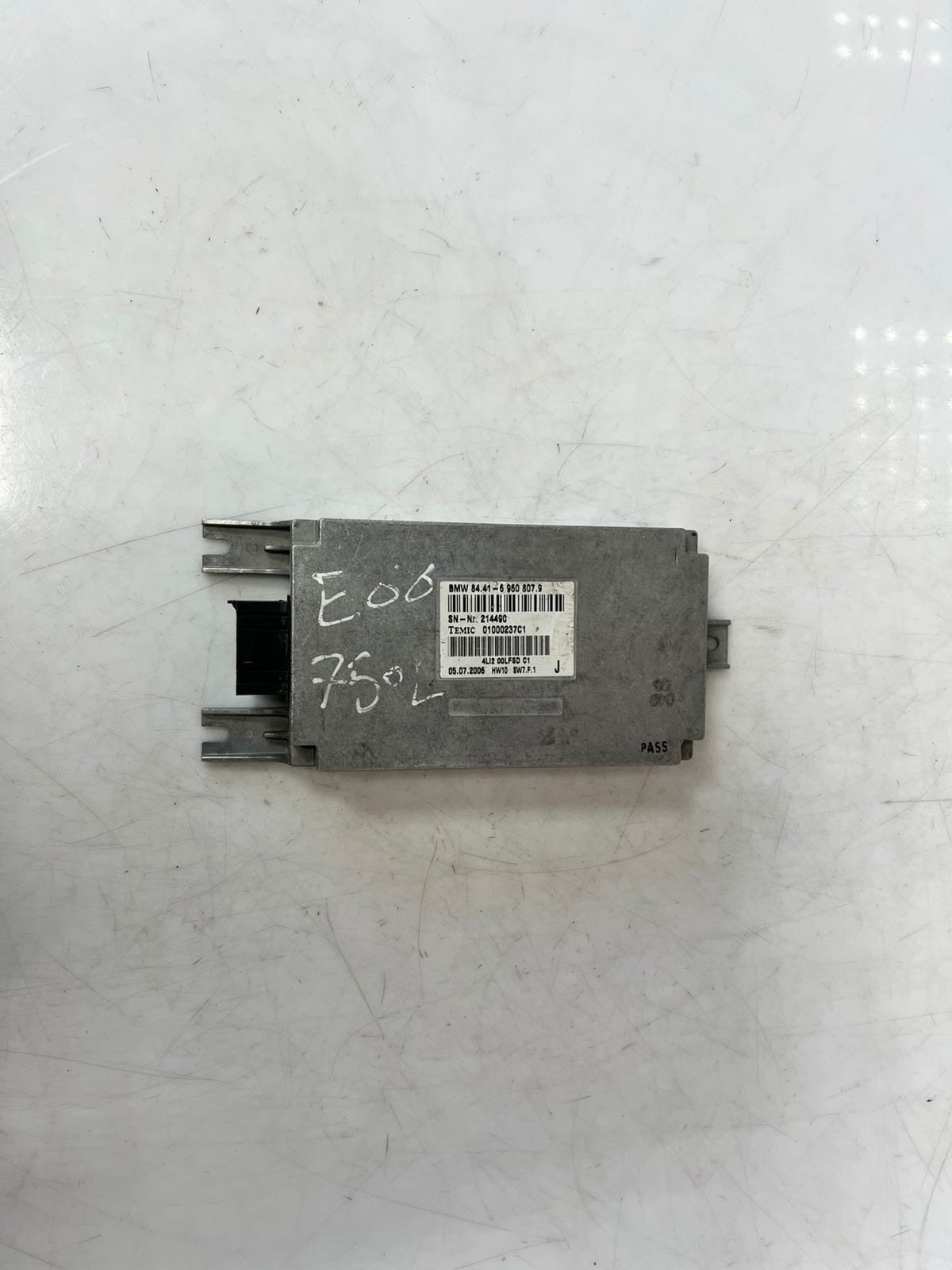 1996-98 BMW Z3 7' E65 E66 E67 Voice Control Input System Module 6960807 OEM