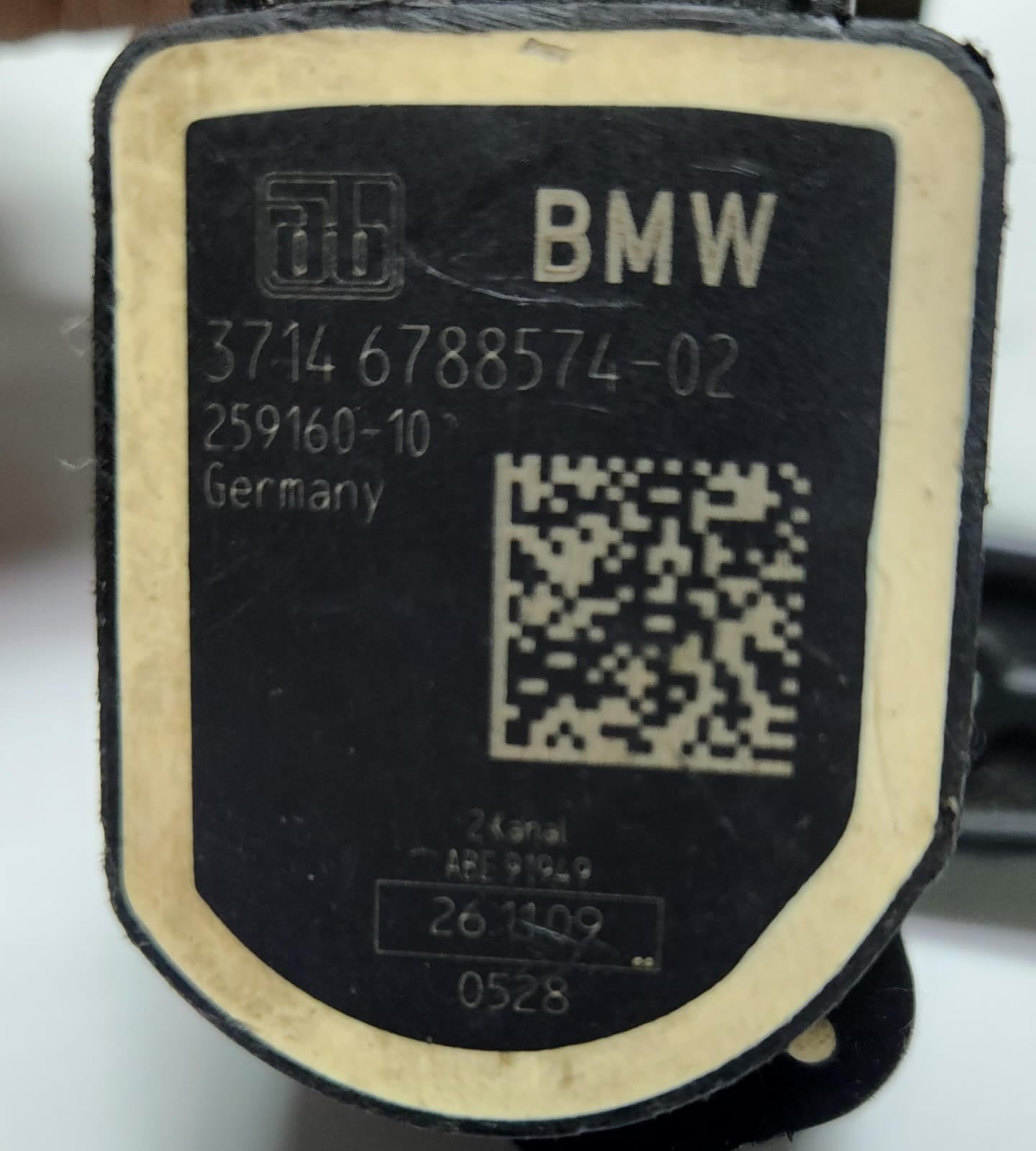 BMW 5 GT Rear Level Sensor 6788574 5 Series F07 F10 6 Series F06 F12 OEM