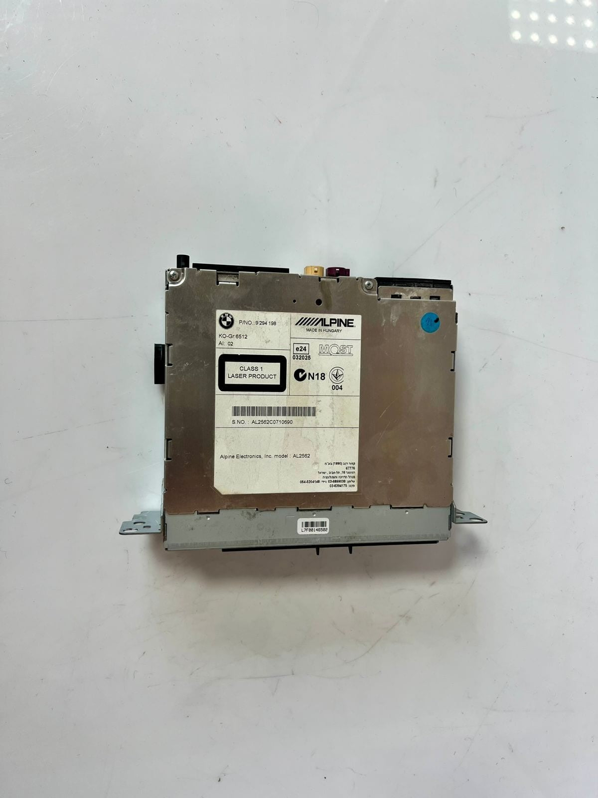 OEM BMW 3 Series F30 GPS Navigation System Audio head unit Touring 9294198