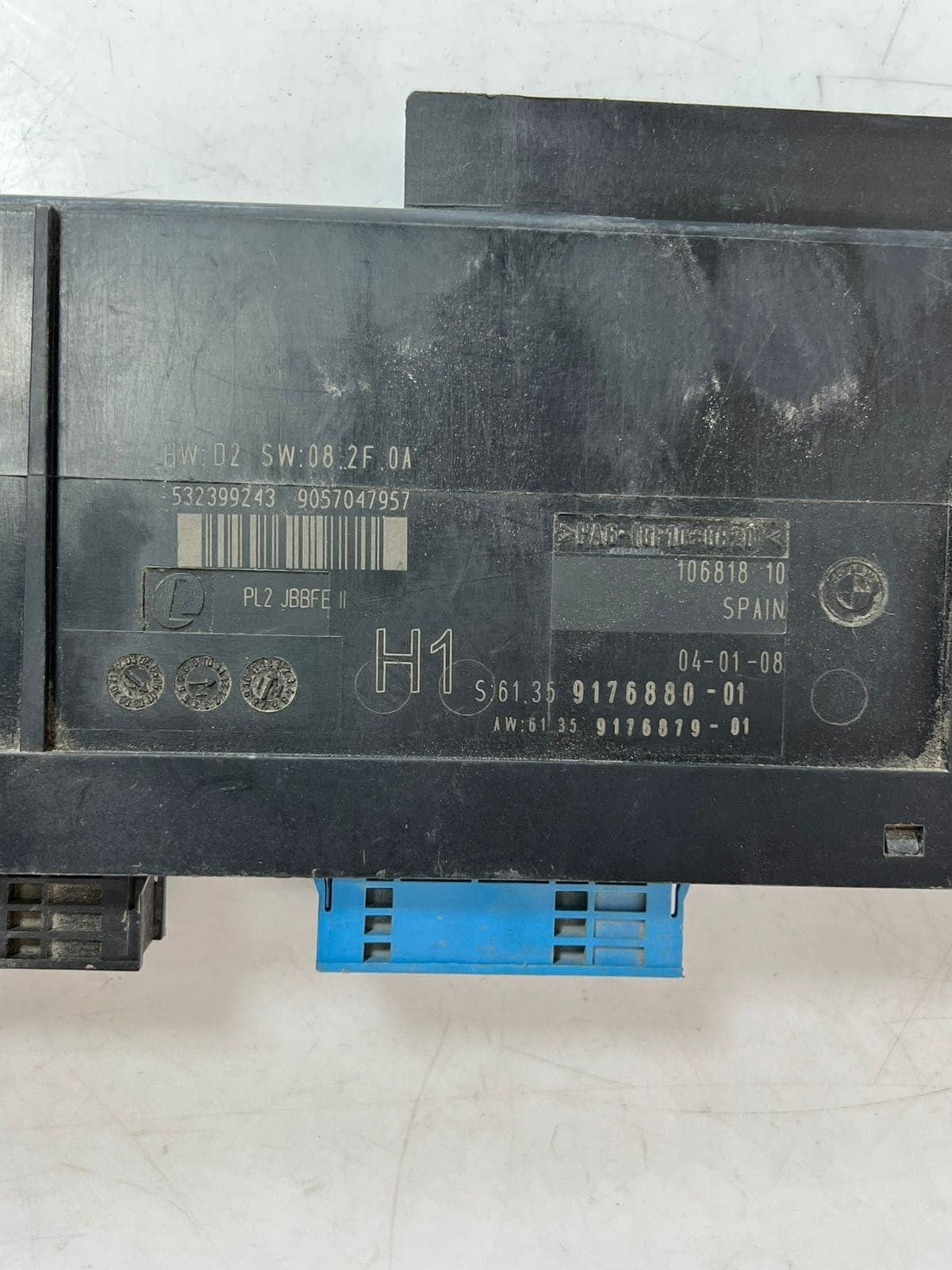 2007-2008 BMW E90 E91 E92 E93 BODY CONTROL MODULE Junction box 2 9176880 