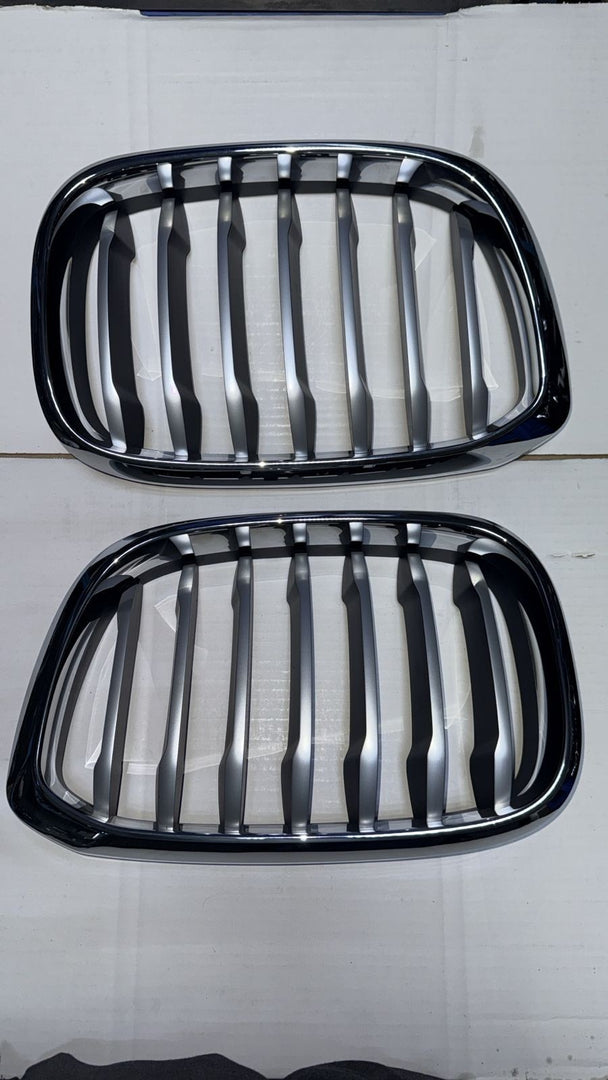 BMW X3 G01 X4 G02 FRONT GRILL NEW GENUINE LHS RHS 7464930-7464929 X-line 2018