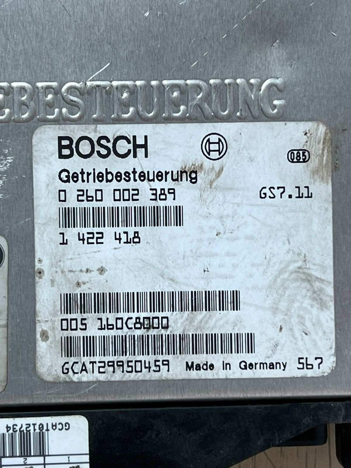 1995 BMW 525i Transmission Control Unit 1422418 E34 525i and E38 7 Ser