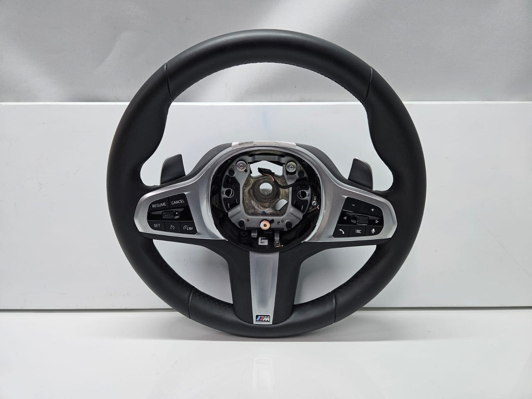 9502323-2018-2021 BMW X4 G02 X3 M Sport Steering Wheel Leather OEM
