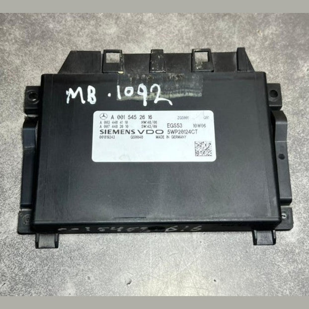 08-12 Mercedes W204 Gearbox Transmission Control Unit Module A001 5452616 OEM