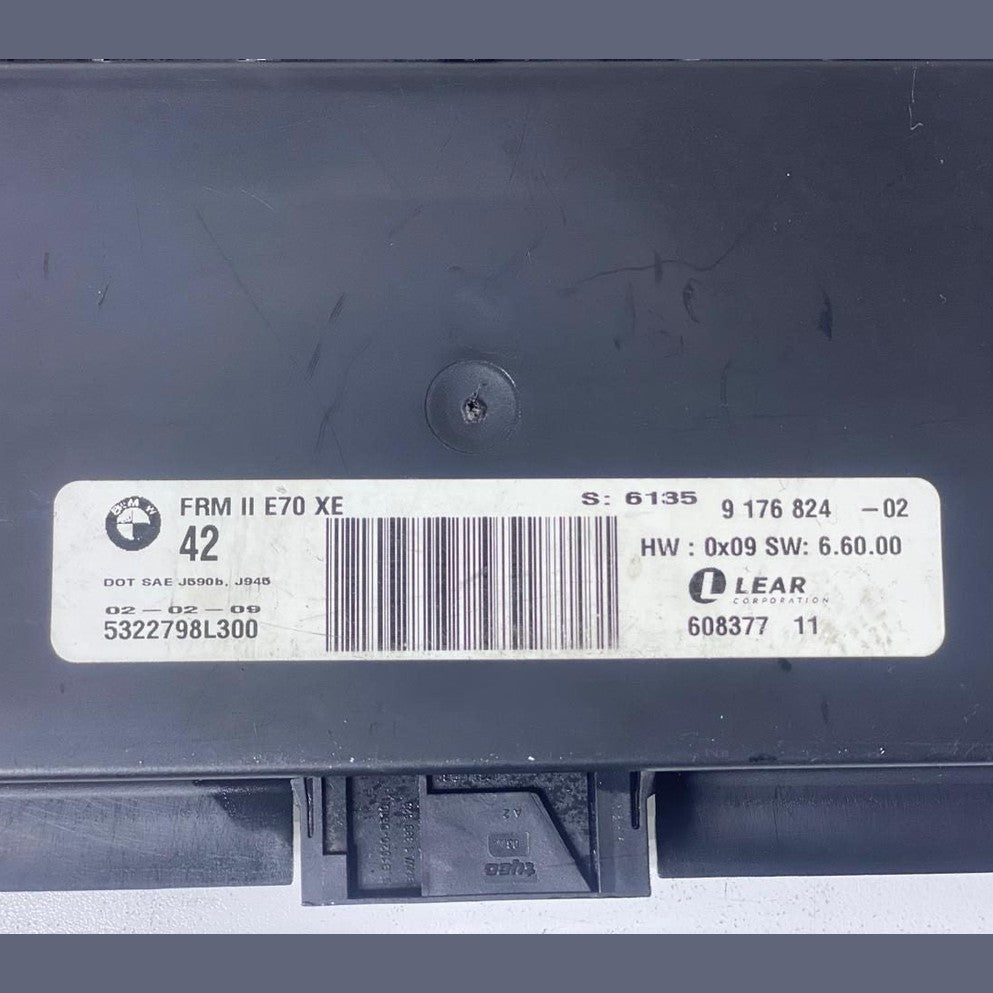 BMW X5 E70 and X6 E71 FOOTWELL LIGHT CONTROL MODULE 9176824 OEM