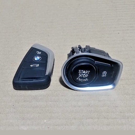 BMW X1 F48  B47 ENGINE CONTROL UNIT ECU SET WITH KEY - 8470176