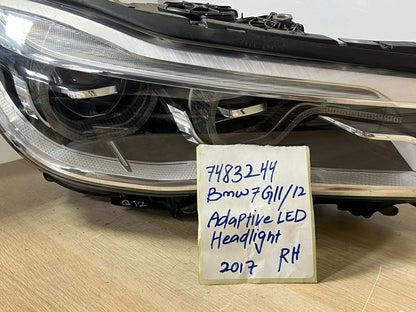 2016-2019 BMW G11 G12 750LI 730I 7483244 Full LED Left Headlight RHD