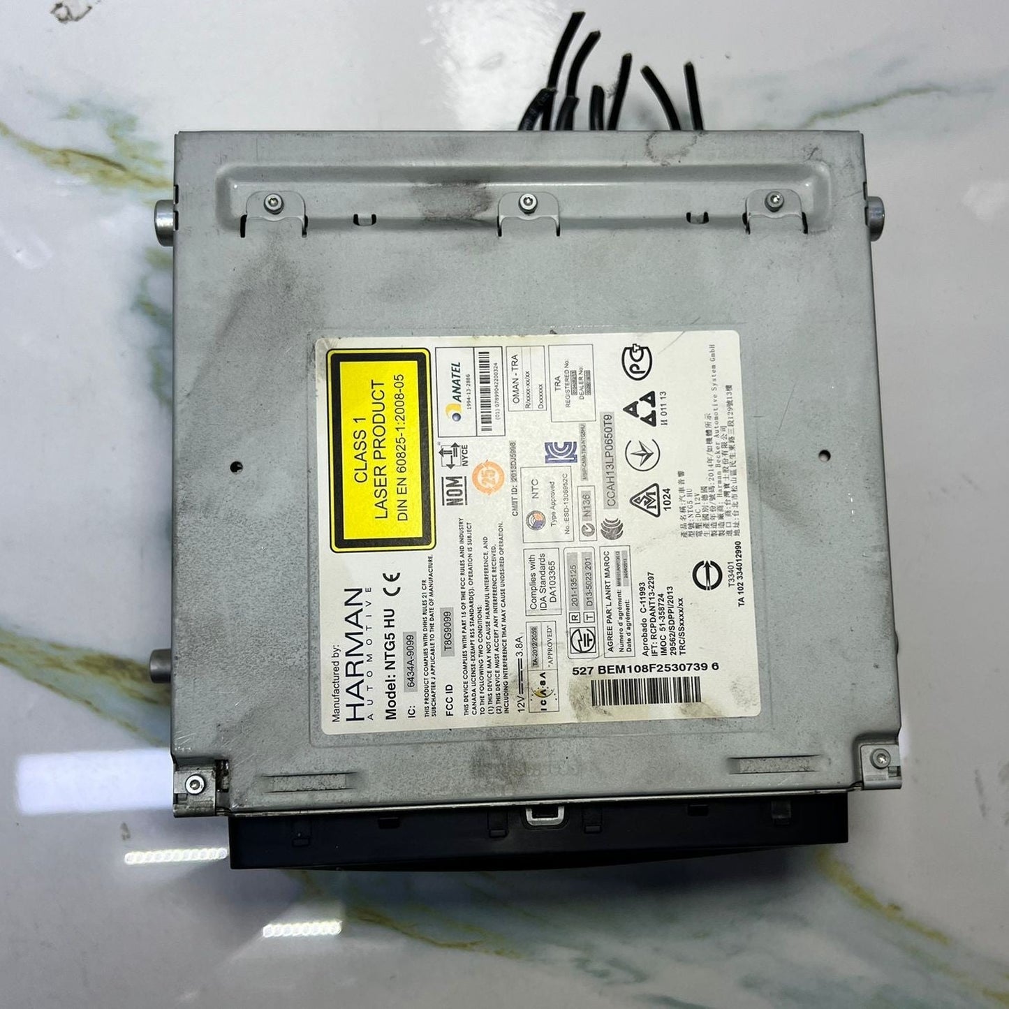 2014–2020 Mercedes-Benz W222 W217 S-Class Head Unit CD Player A217 9001202 OEM