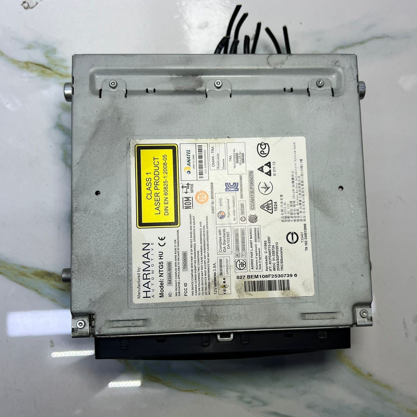 2014–2020 Mercedes-Benz W222 W217 S-Class Head Unit CD Player A217 9001202 OEM