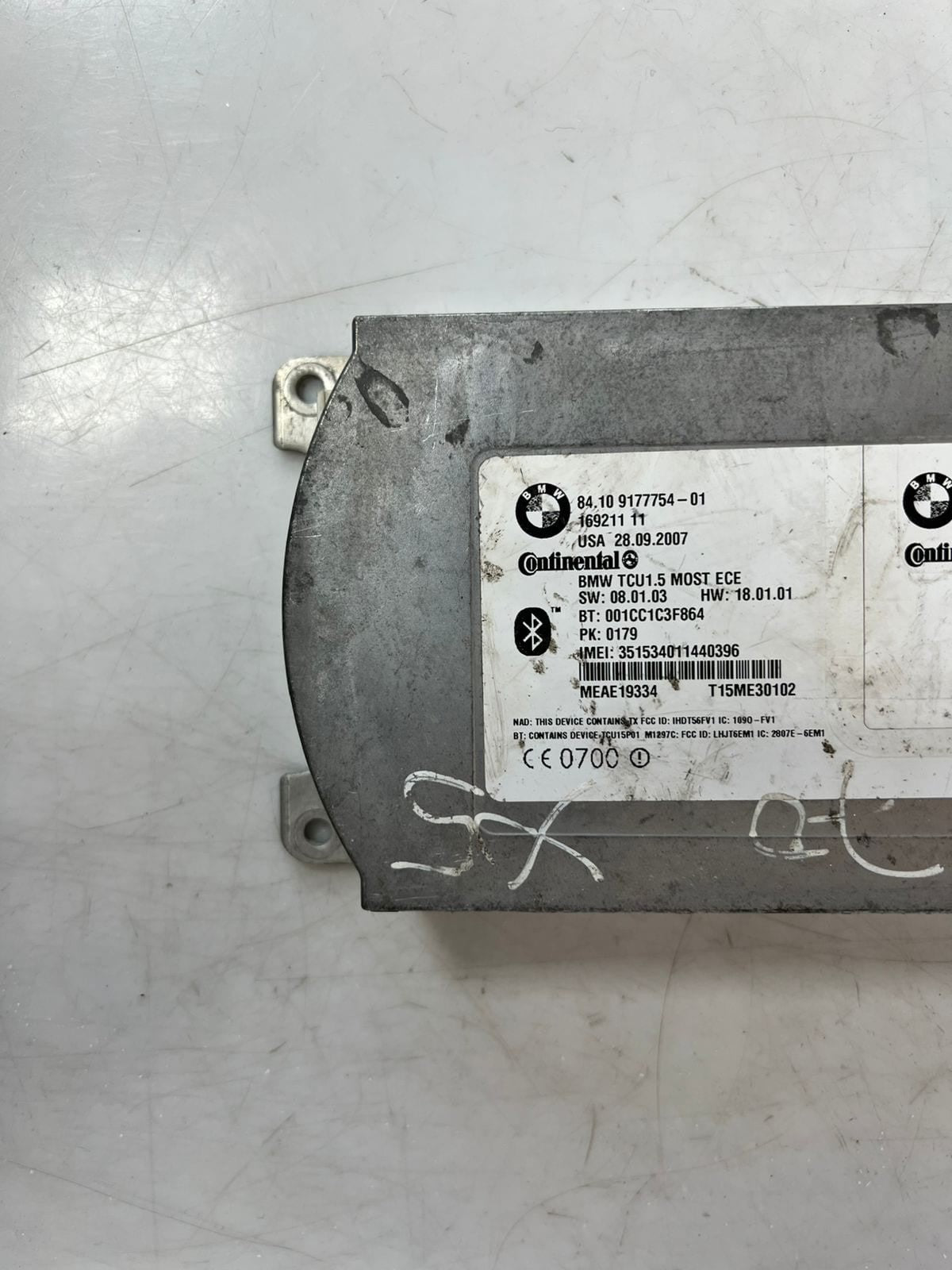 BMW E60, E61, E63, E64, E70 Telematics Bluetooth Control Unit Module 9177754 OEM
