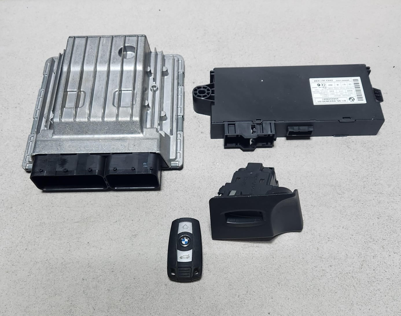 2007-10 BMW 335i Engine Control Module DME 7573863 2007-2008 BMW 335i N54