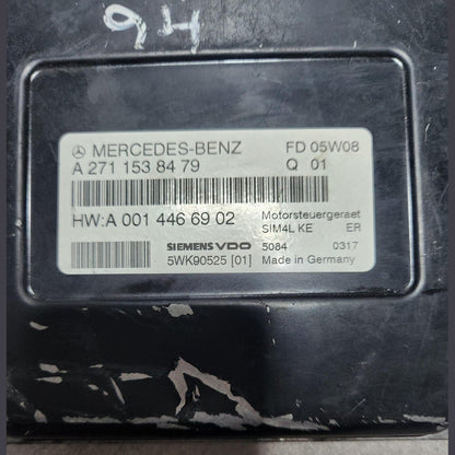 Benz Engine Control Unit A2710108902 C-Class W203 M271 PETROL ENGINE ECU