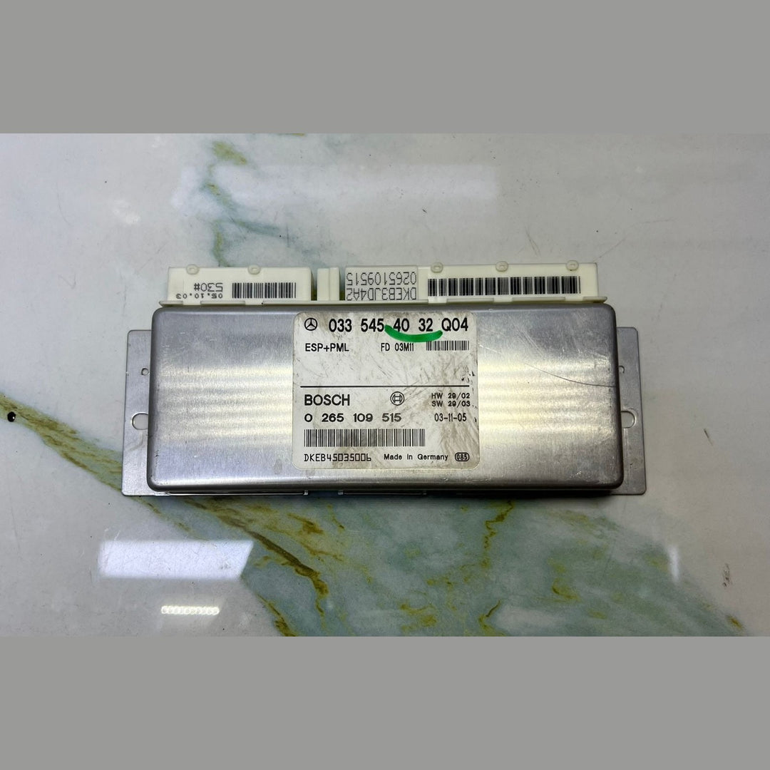 Mercedes Esp Control Unit A0335454032 W211 E Class and R230 SL