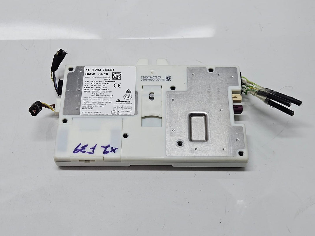 8734743-2015-2023 BMW X2 F39 RHD Telematics Control Module OEM
