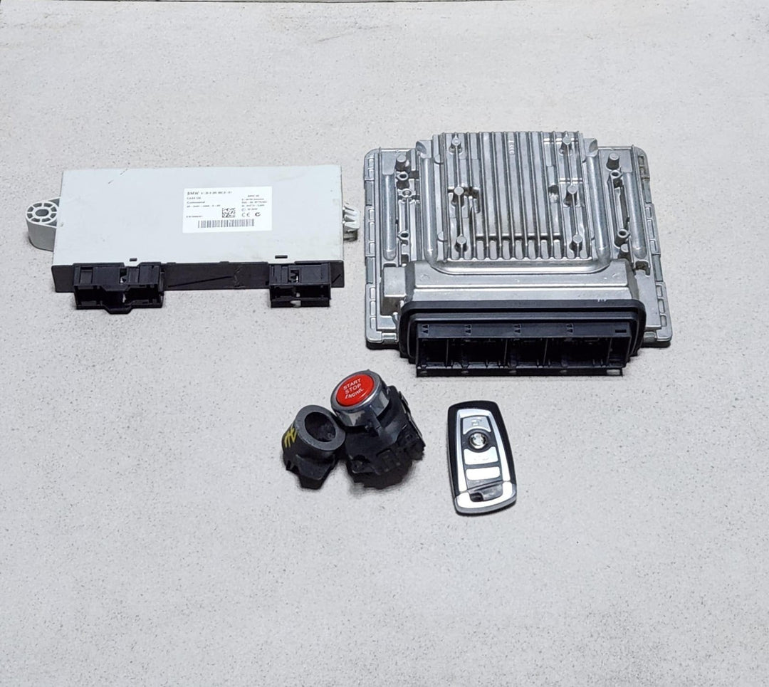 2010 BMW 740i Engine Control Unit 7598364 F01 740i f02 N54 V6 TWIN TURBO ECU SET