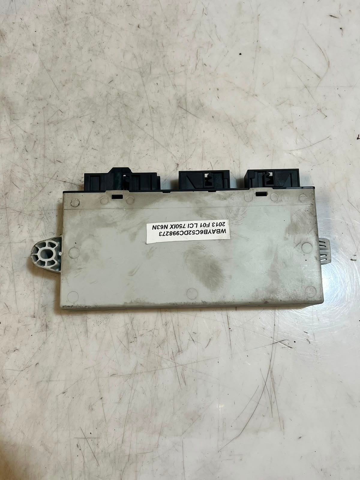 2013 BMW F01 LCI 750i N63N ECU Engine Control Module SET DME+CAS4+1KEY 7649828