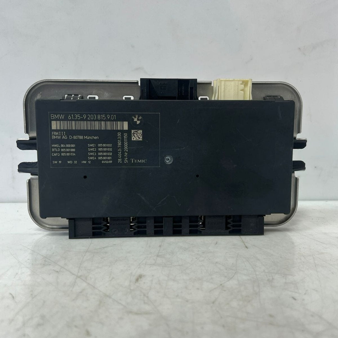 2009-2015 BMW 750i Footwell Module 9203815