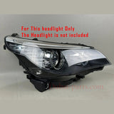 Passenger Side PC Headlight Lens Cover For 04-10 BMW E60/E61 5-Series Sedan M5 RIGHT