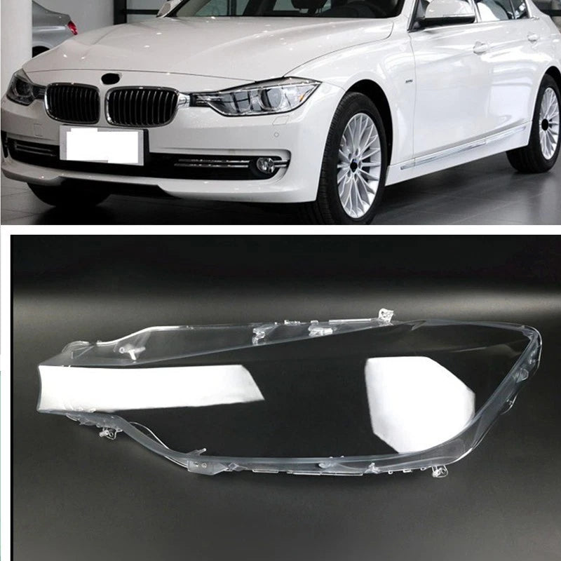 Left Headlamp Clear Lens Auto Shell Cover For BMW 3 Series F30 F35 2013-2015