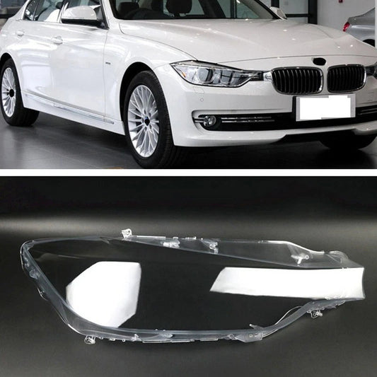 غطاء عدسة شفافة للمصباح الأمامي الأيمن لسيارات BMW الفئة الثالثة F30 F35 موديلات 2013-2015
