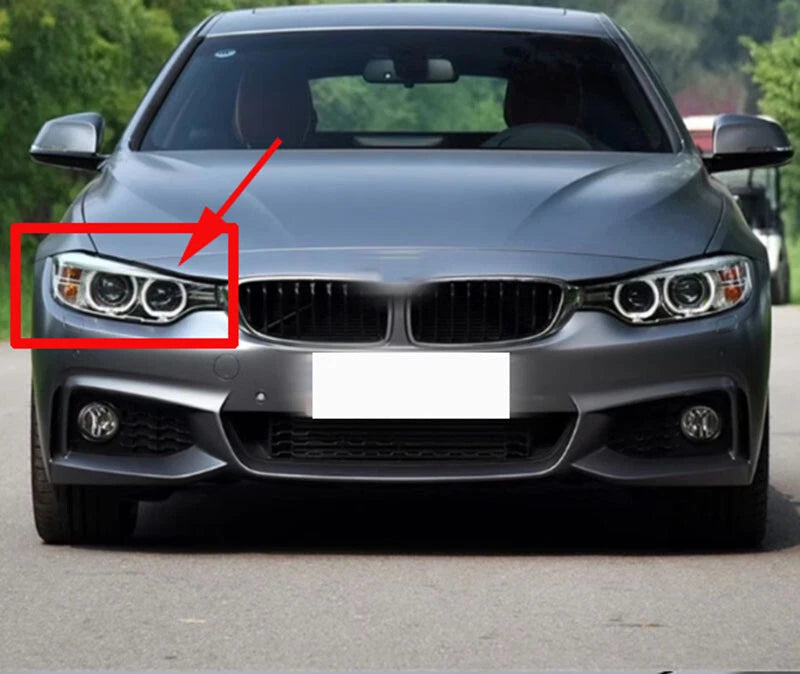Right Headlight Headlamp Lens Cover For 13-17 BMW 4 Series F32 F33 F36 Not LCI