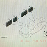 BMW G70 Control unit door passenger's side 5A6BEF1