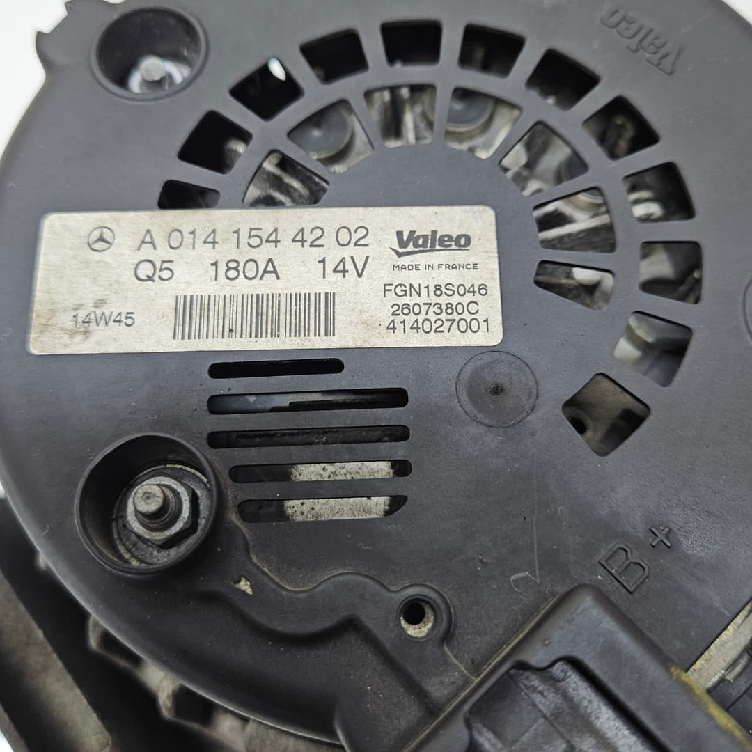 A0141544202-2012-2015 Mercedes-Benz C350 E350 3.5L V6 Engines Alternator