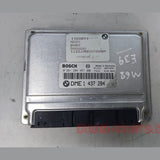 BMW 540i M62 E39 MOTORSTEUERGERÄT ECM DME 1437284