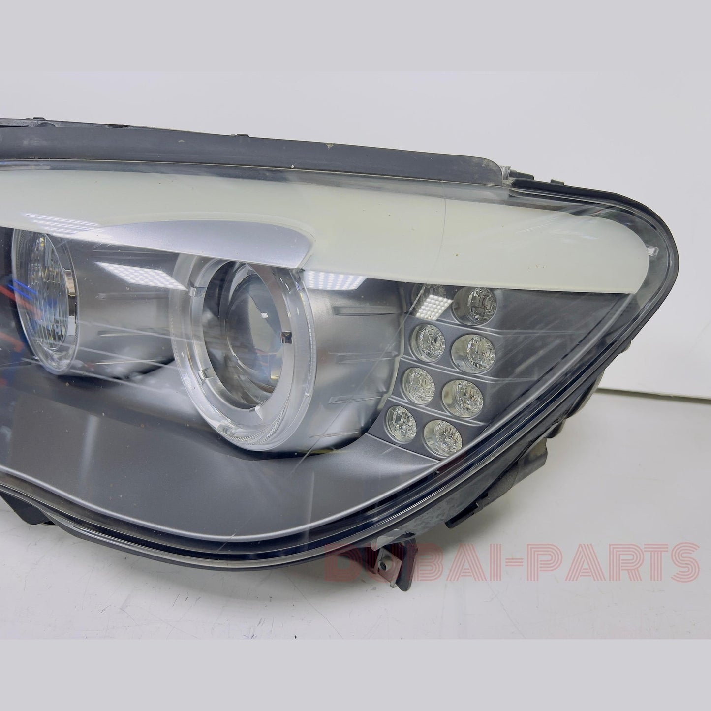 BMW F01 F02 750i 740i Headlamp Headlight Adaptive AHL Xenon Light Front left O/S 7182153