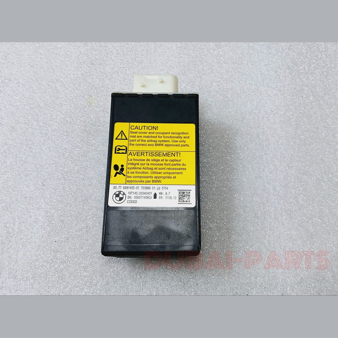 وحدة استشعار وجود الراكب في المقعد الأمامي الأيسر والأيمن من BMW G01 G12 G15 G20 G30 الأصلية رقم 6991455