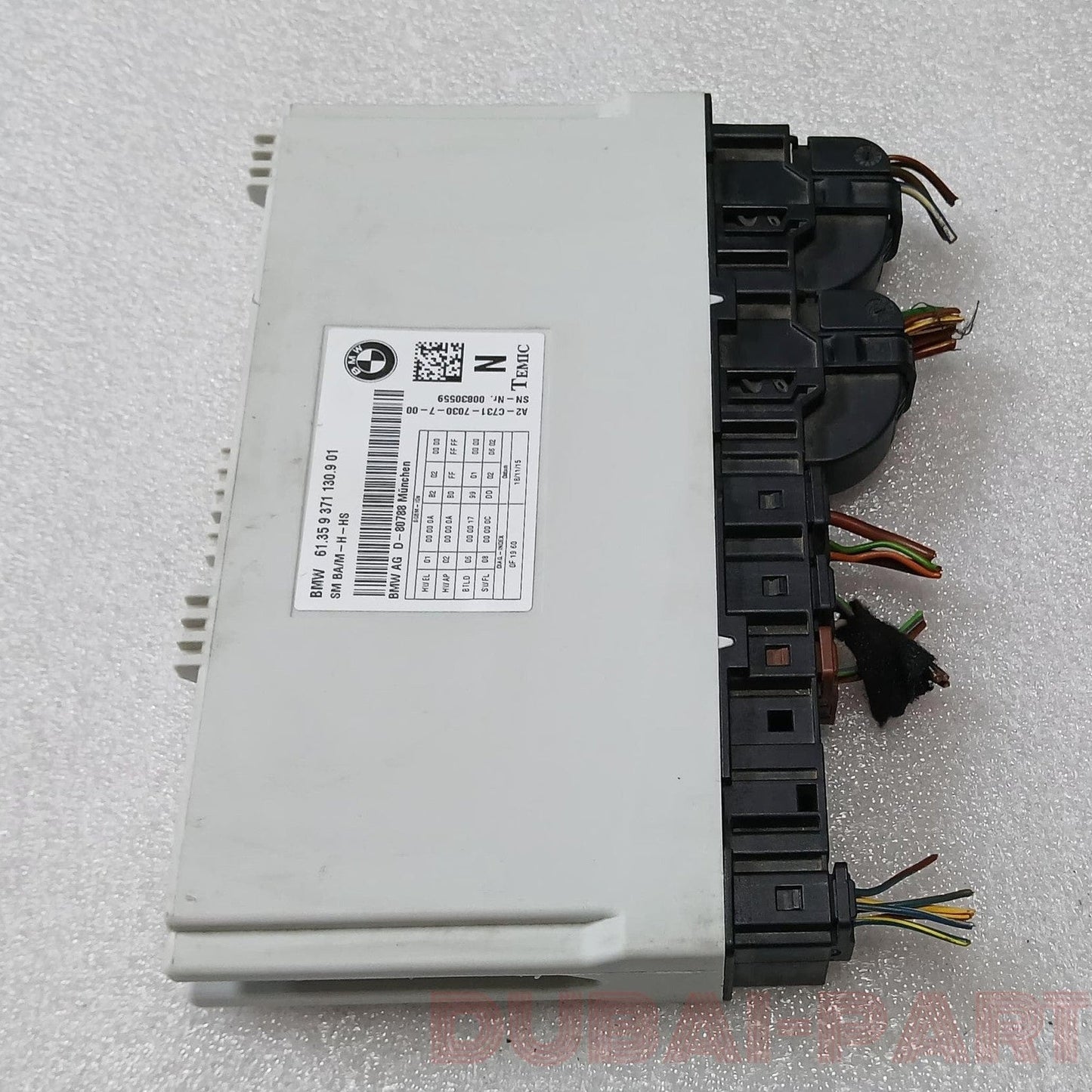 10-19 BMW 2 3 4 5 6 7 X (F22 F30 F32 F15 F16 F85 F86) HEATED SEAT CONTROL MODULE