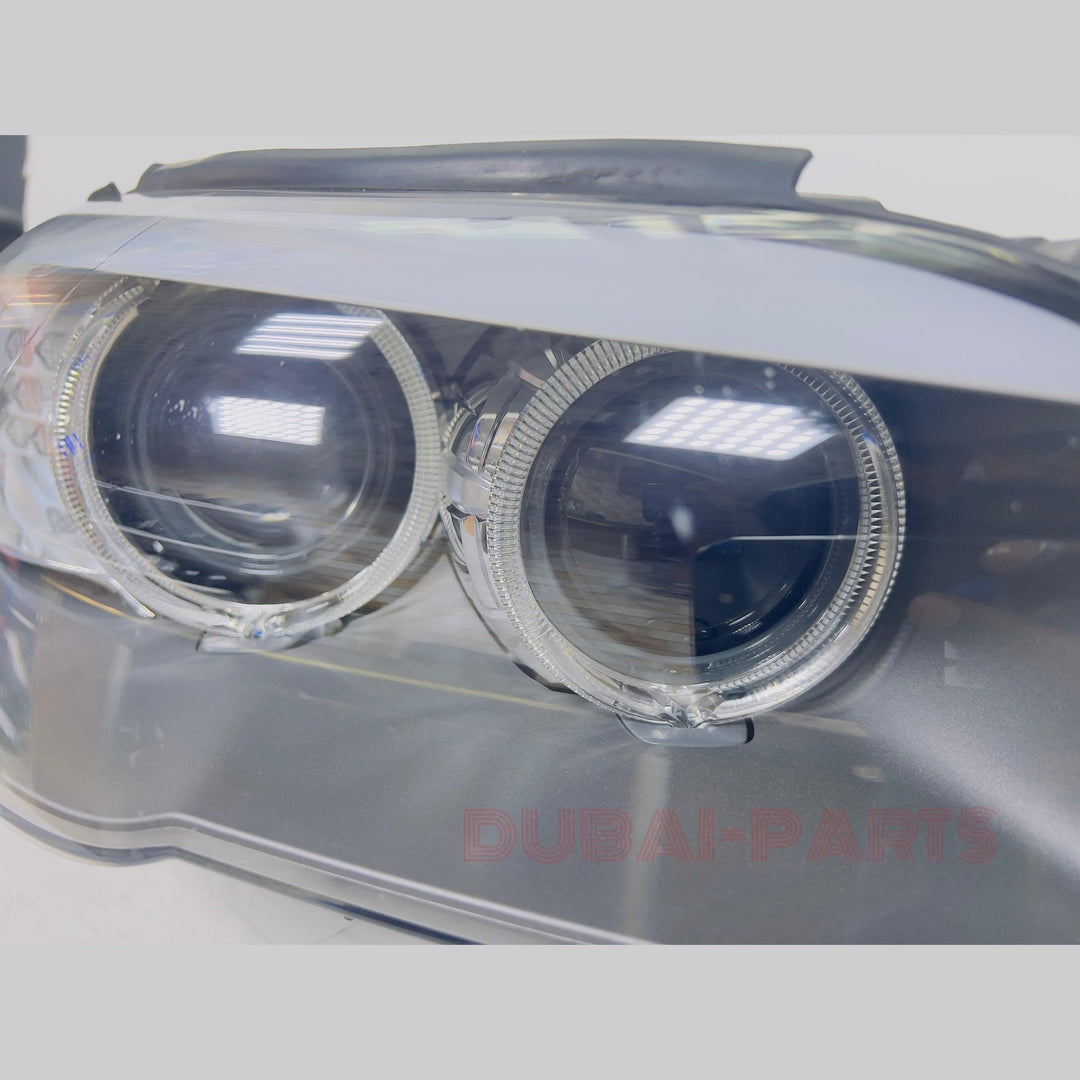 مصباح أمامي أصلي من هيلا ثنائي زينون لسيارات BMW الفئة الخامسة F10 F11 موديلات 2010-2013، جهة السائق اليمنى، رقم القطعة 7203248