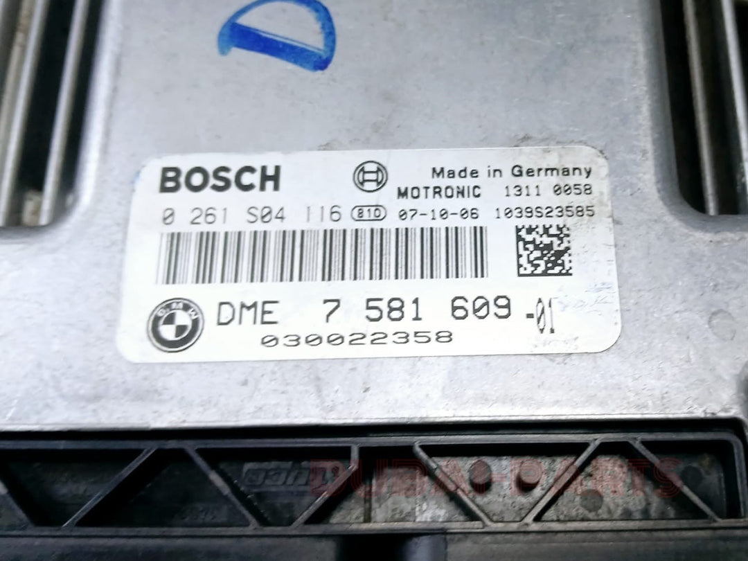 BMW E81 E87 E90 1 3'ies 1.6i N45N ENGINE ECU COMPUTER DME CONTROL MODULE 7581609