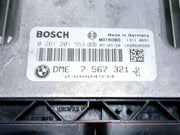 BMW 116i 316i E81 E87 E90 N45N ENGINE CONTROL UNIT ECU KIT DME 7567321