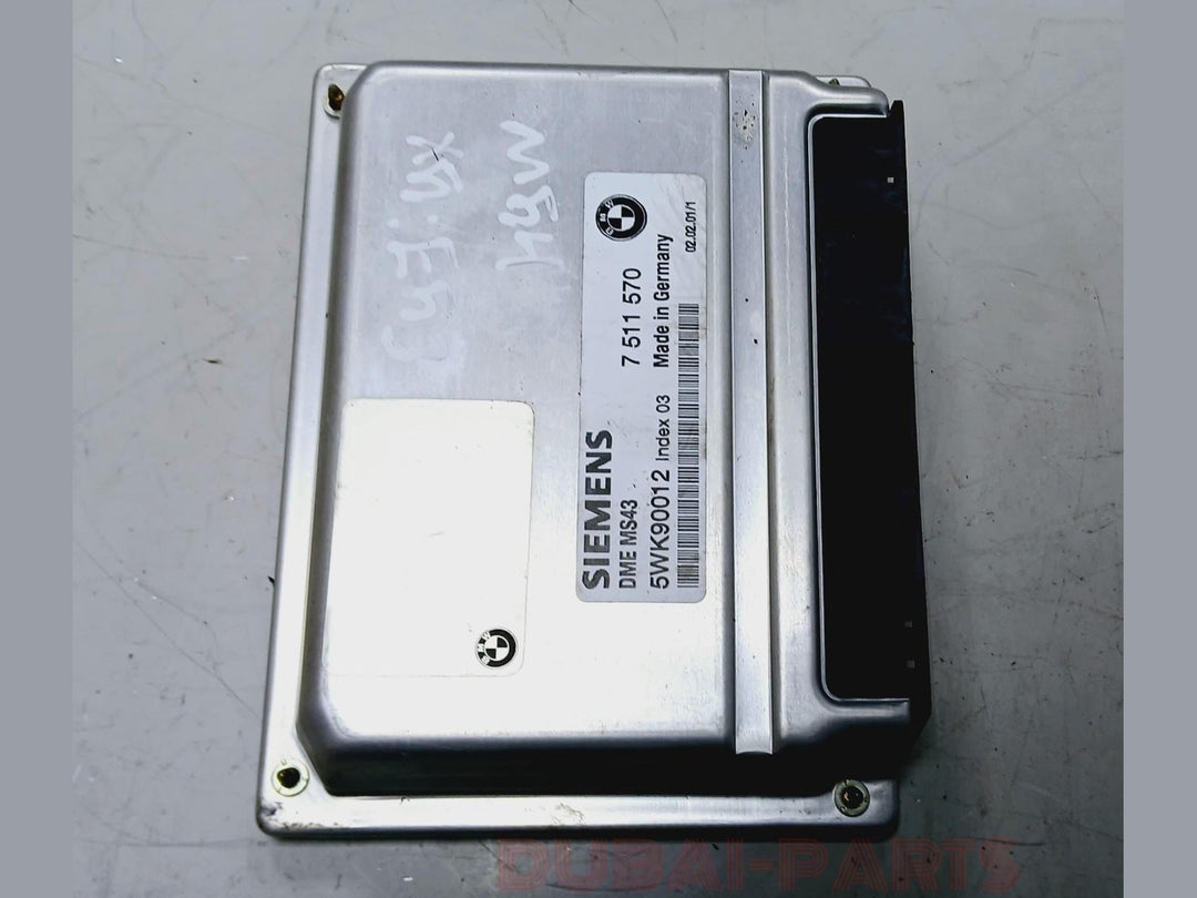 BMW 3,5, SERIES E46 E39 Z3 E36 M54 ENGINE CONTROL ECU MODULE DME MS43 7511570